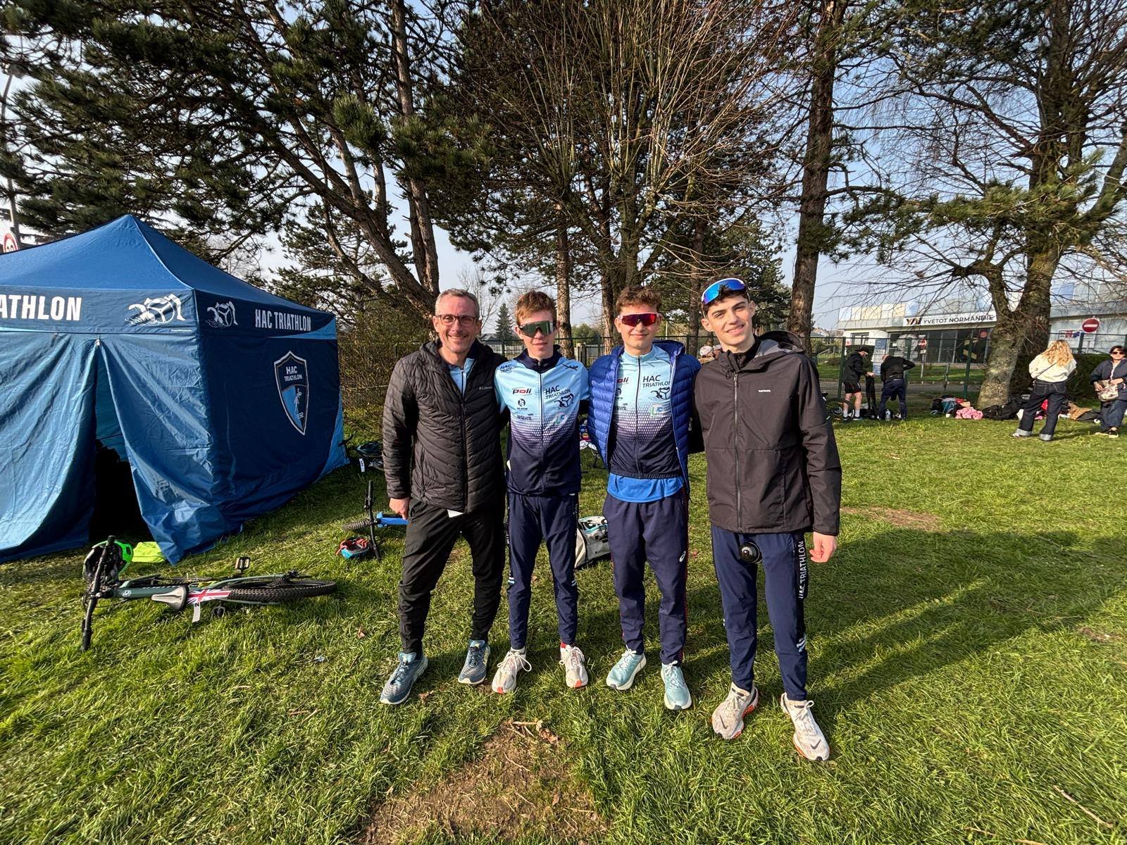 Invasion ciel et marine au duathlon d’Yvetot !