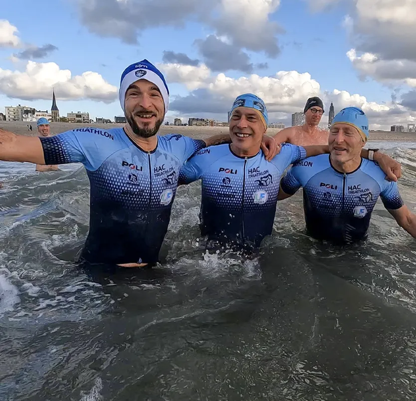 Top départ de la saison des compétitions HAC Triathlon